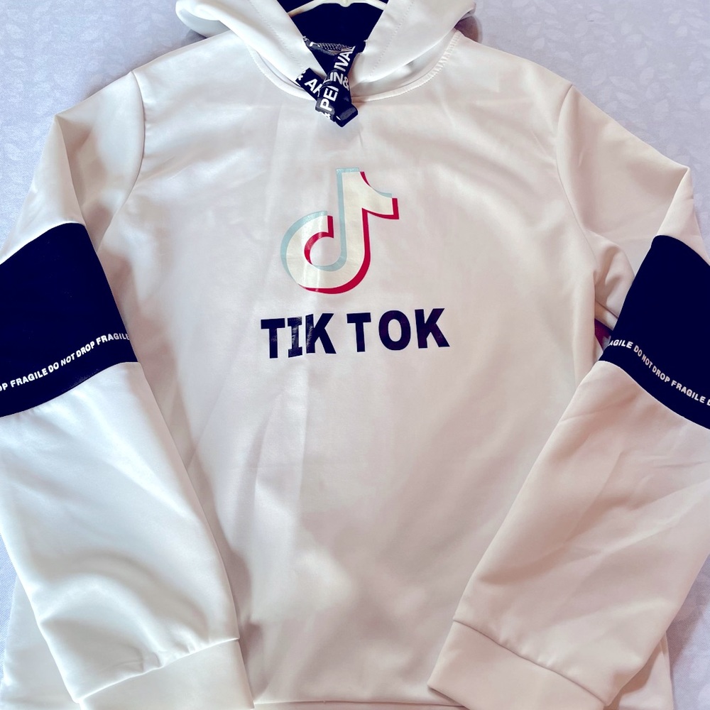 Lg Tik Tok lightweight sweatshirt.